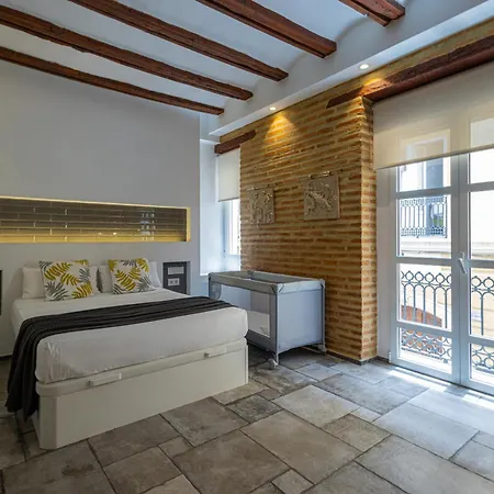 Apartment Florit Flats - Center Modern 1br 2bth Terrace Wi-fi Ac Valencia