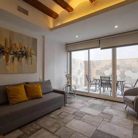 Florit Flats - Center Modern 1br 2bth Terrace Wi-fi Ac Apartment Valencia