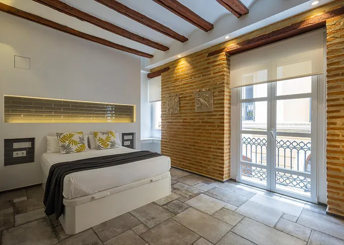 Apartamento Florit Flats - Center Modern 1br 2bth Terrace Wi-fi Ac Valencia