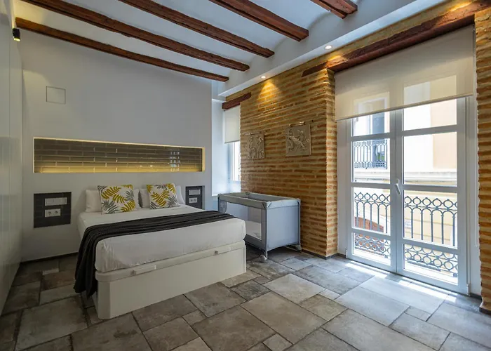 Apartamento Florit Flats - Center Modern 1br 2bth Terrace Wi-fi Ac Valencia
