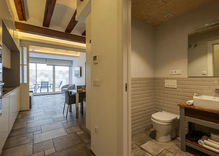 Florit Flats - Center Modern 1br 2bth Terrace Wi-fi Ac Apartamento