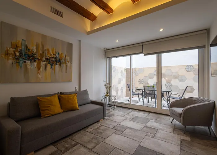 Florit Flats - Center Modern 1br 2bth Terrace Wi-fi Ac Apartamento Valencia